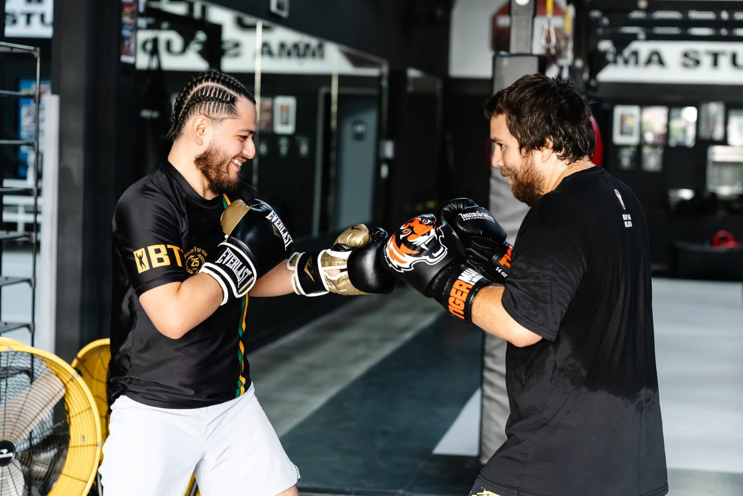 Muay Thai training at Total MMA Studios