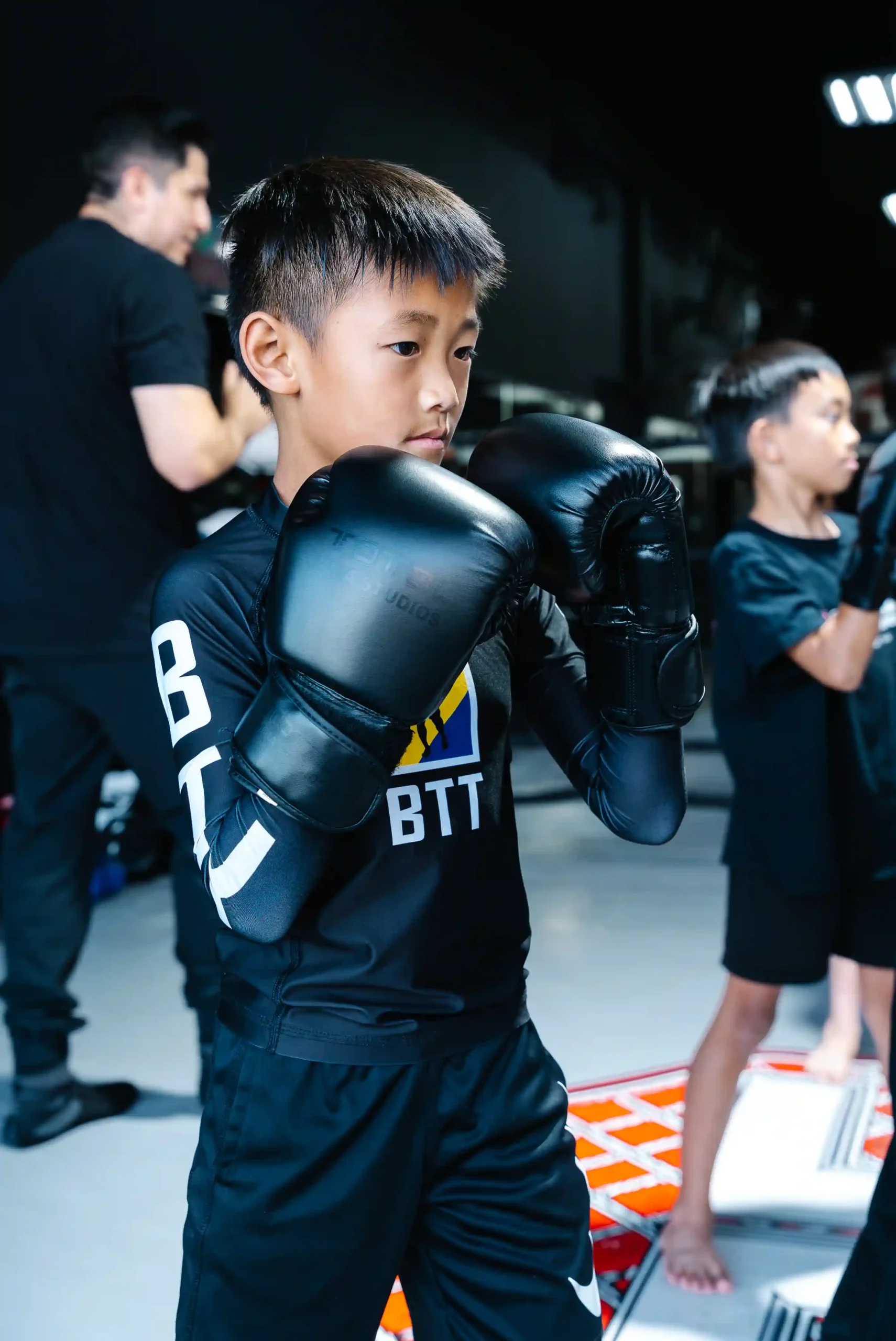 Children training Kids Muay Thai at Total MMA Studios