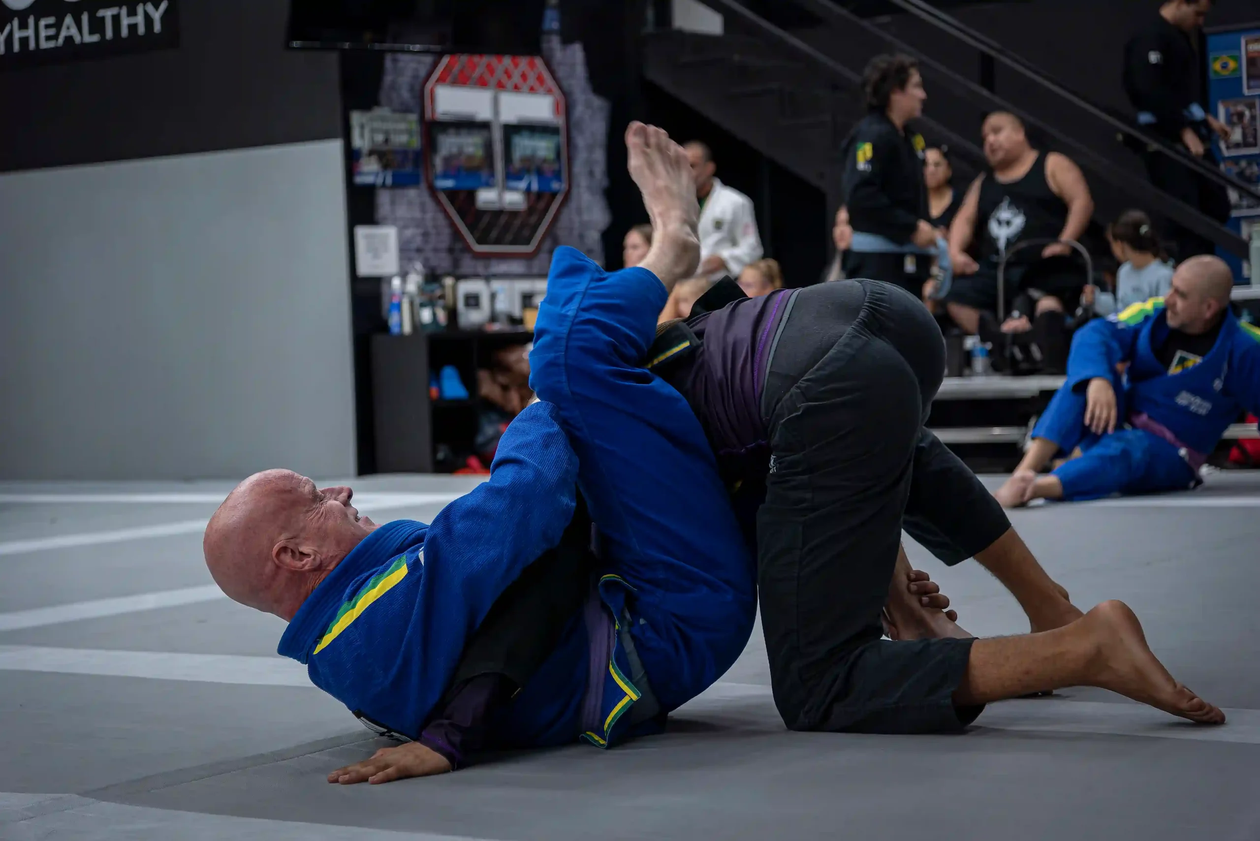 Brazilian Jiu-Jitsu training at Total MMA Studios