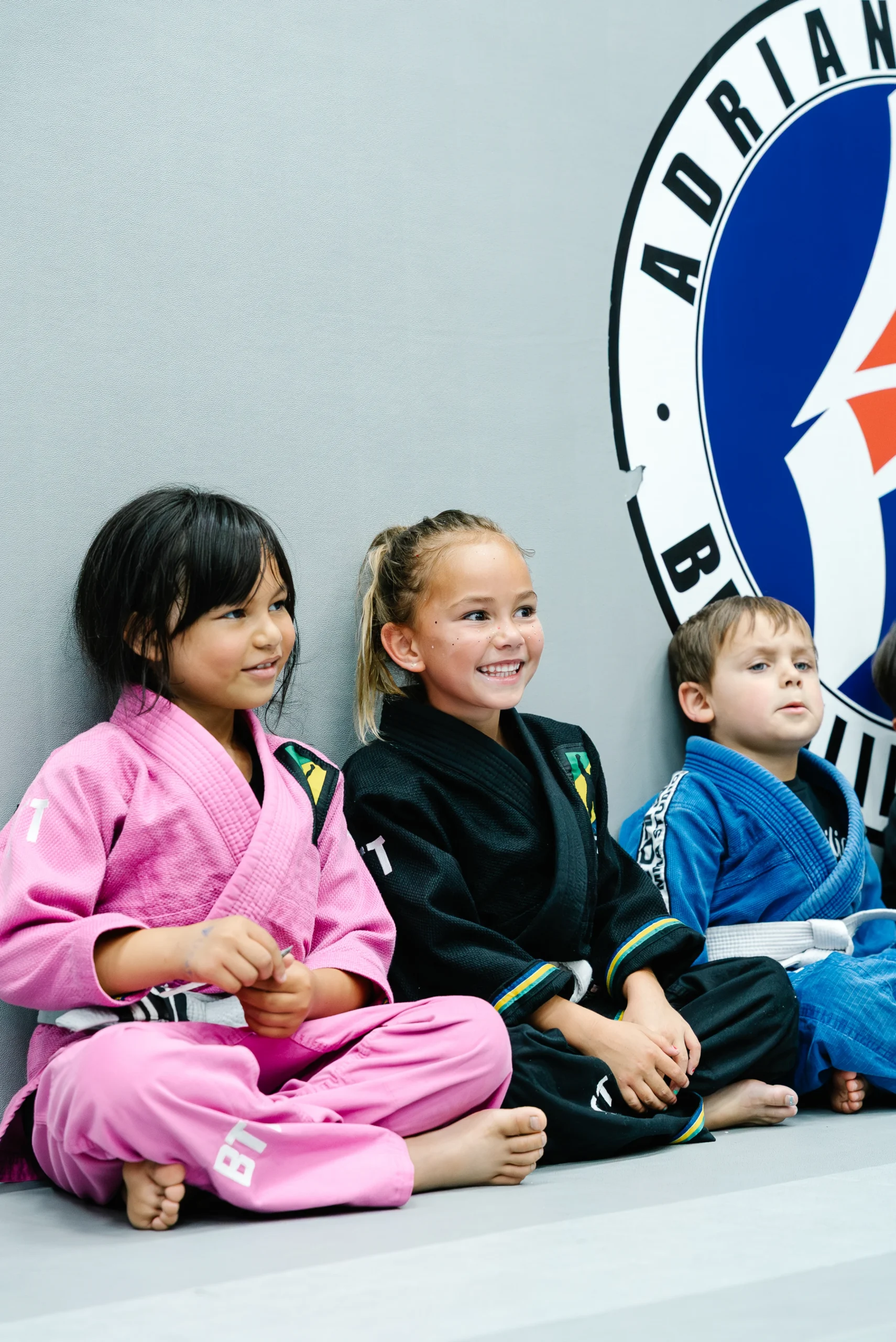 Kids Brazilian Jiu-Jitsu class at Total MMA Studios