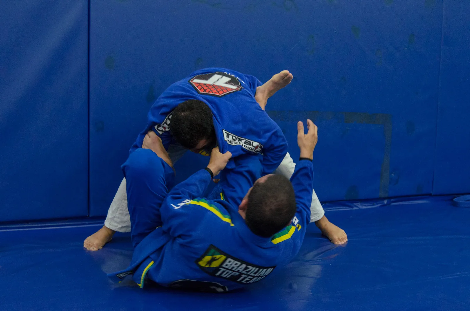 Brazilian Jiu-Jitsu training at Total MMA Studios